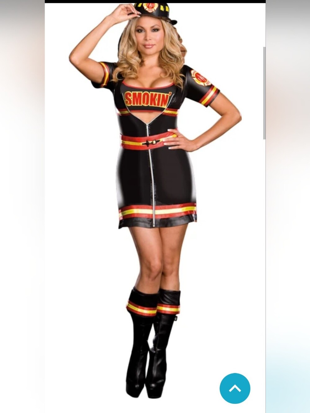 NWT Dreamgirl "SMOKIN HOT FIREMAN" sexy Costume Sz S 🔥💥🫦